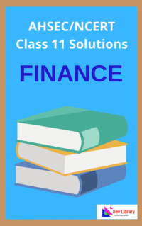 Class-11-Finance-Solution