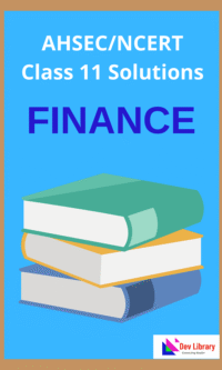 Class-11-Finance-Solution