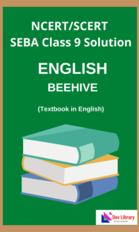 SEBA Class 9 English Solutions | 9th Class English SEBA Question Answer