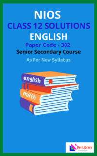 NIOS Class 12 English Solutions