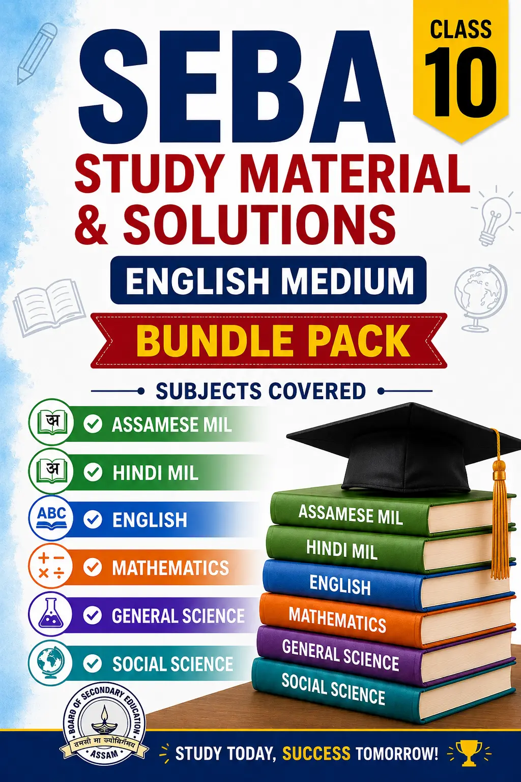 SEBA Class 10 Solutions English Medium