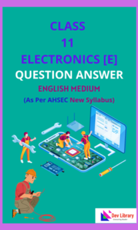 Class 11 Elective Electronics Solutions English Medium