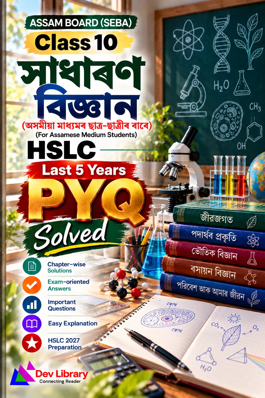 Class 10 General Science PYQ Solved (Assamese Medium)