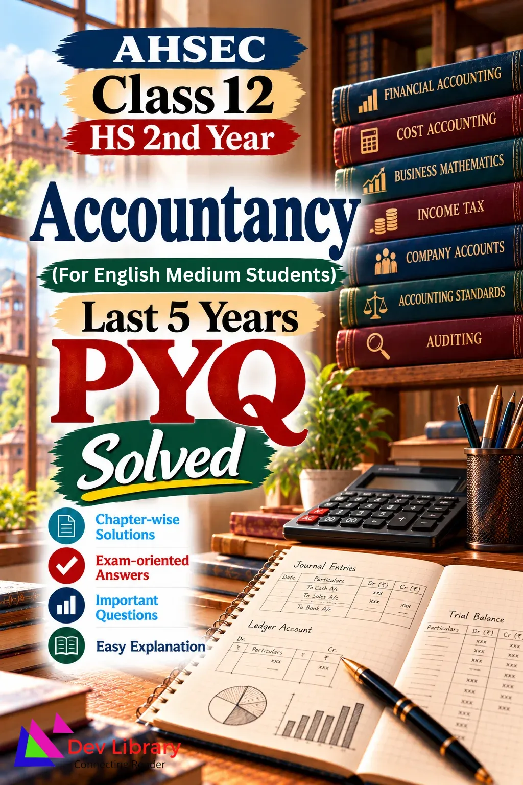 Class 12 Accountancy PYQ Papers Solved English Medium