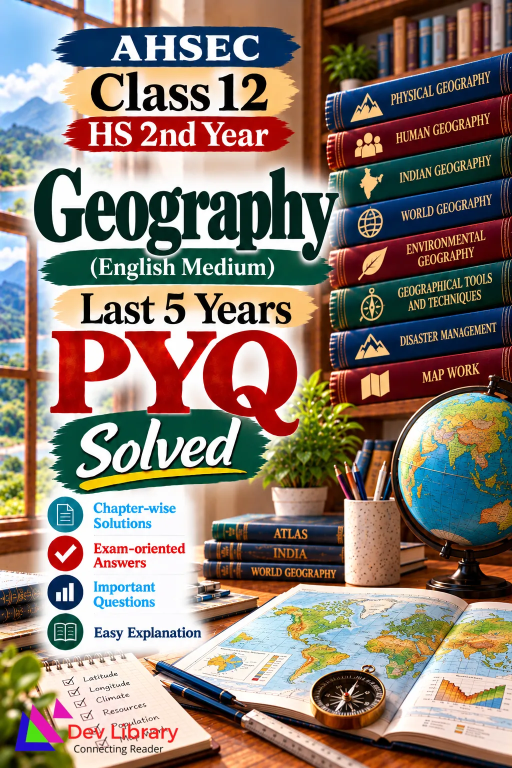 Class 12 Geography PYQ Solved English Medium