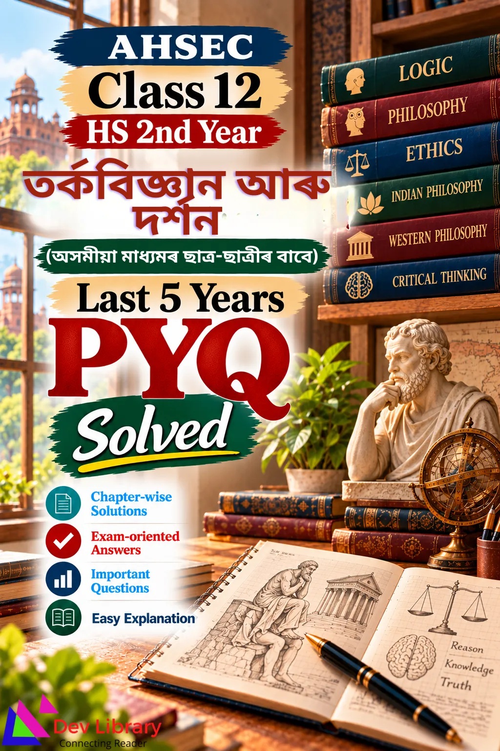 Class 12 Logic and Philosophy PYQ Papers Solved Assamese Medium