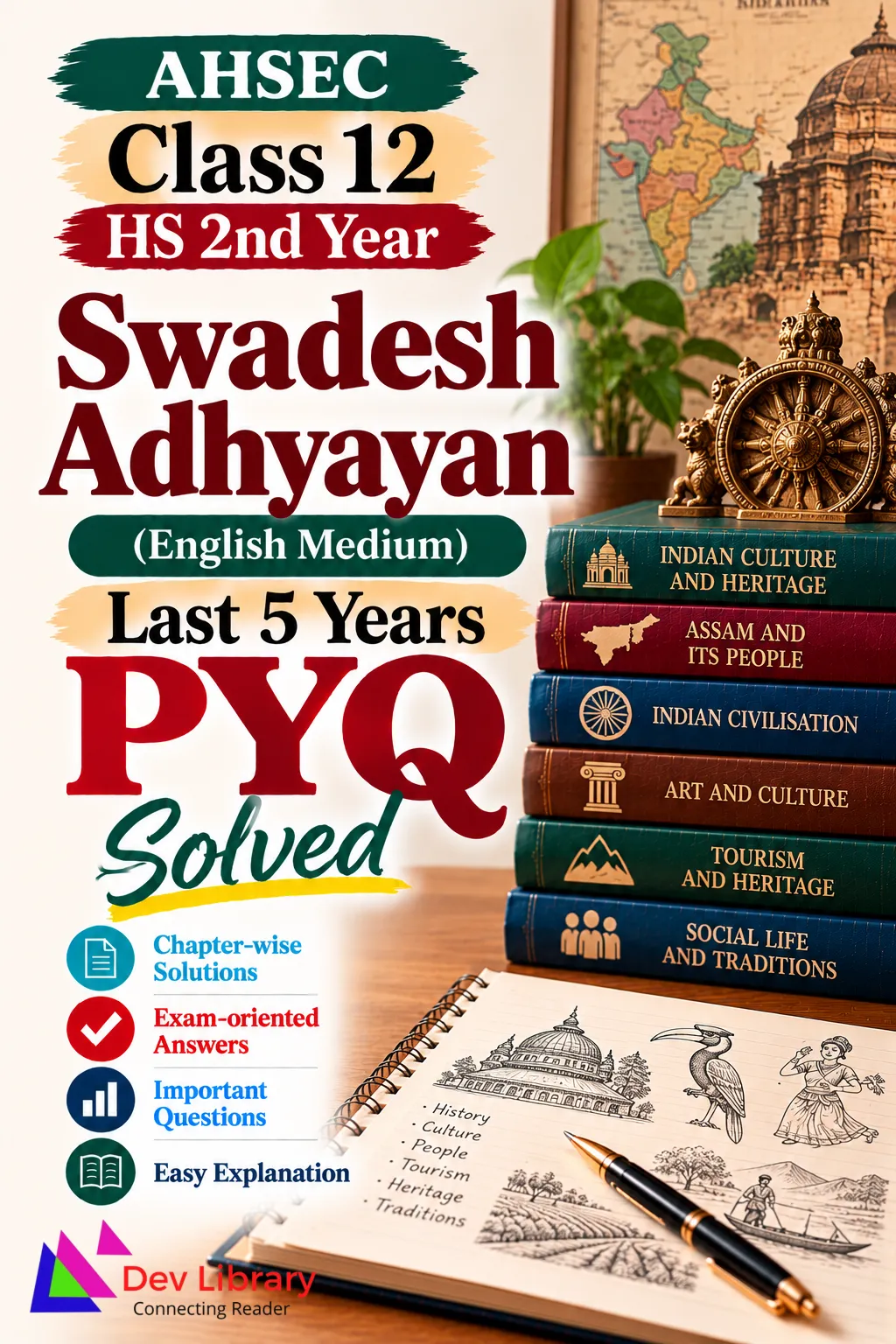 Class 12 Swadesh Adhyayan PYQ Solved English Medium