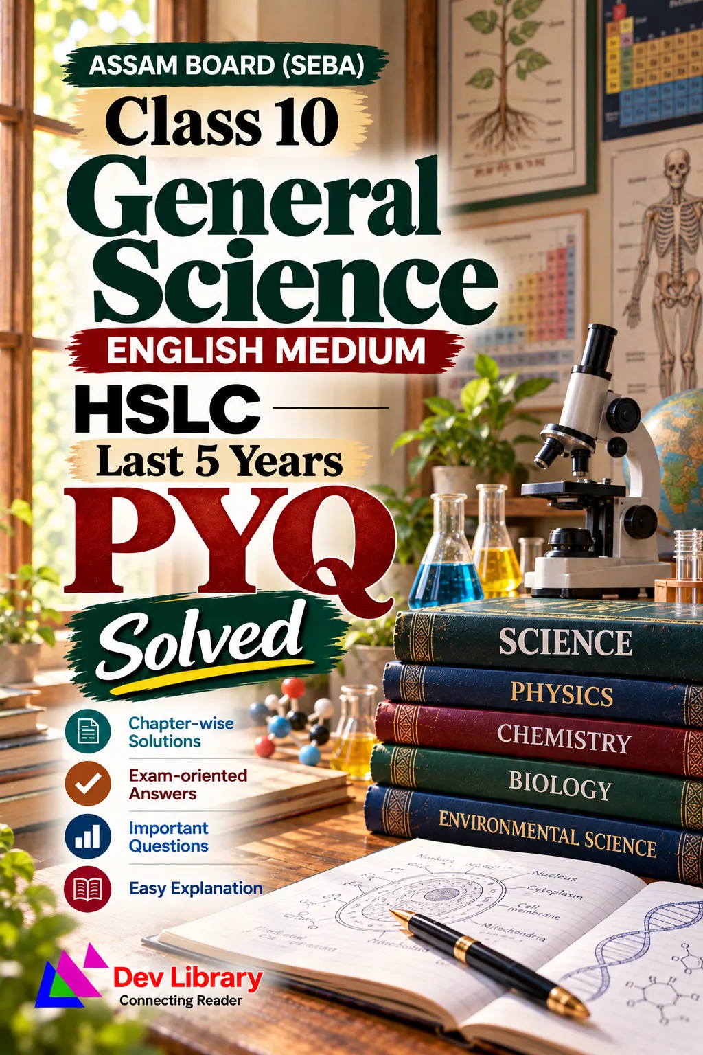 Class 10 General Science PYQ Solved (English Medium)