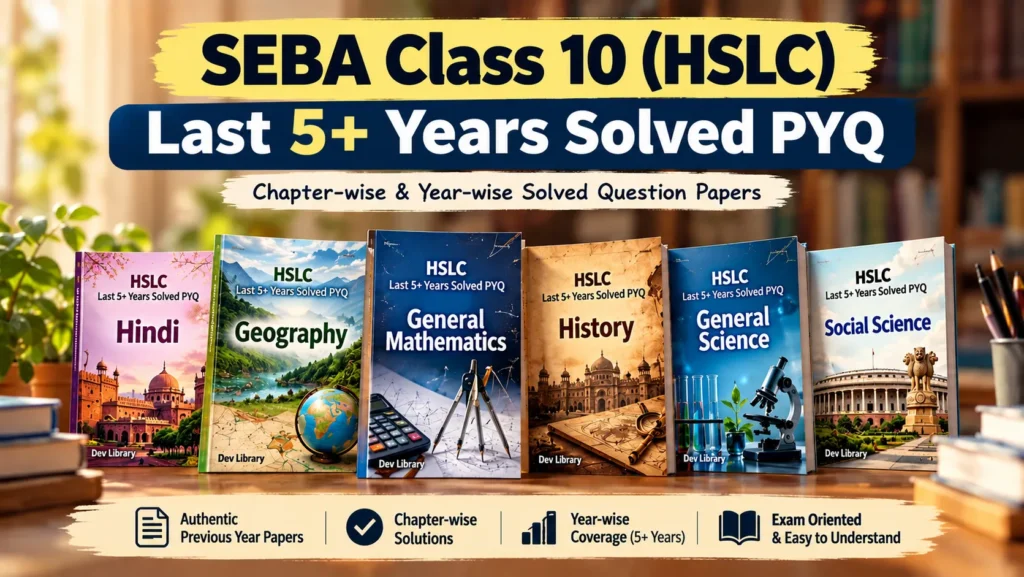 SEBA Class 10 PYQs Solved
