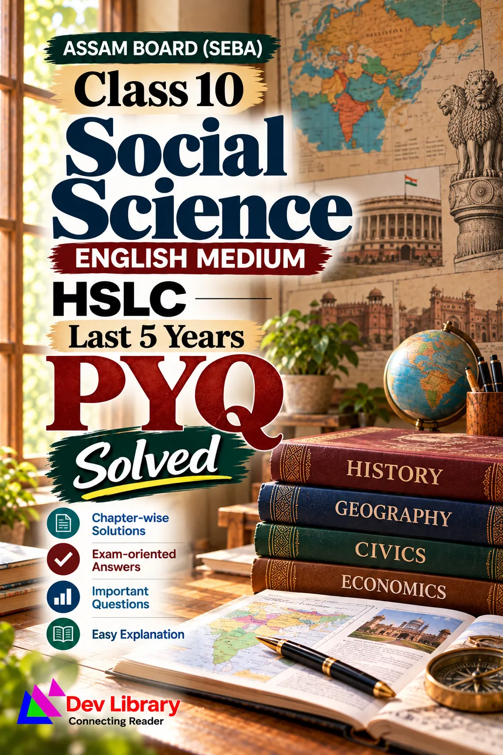 Class 10 Social Science PYQ Solved (English Medium)